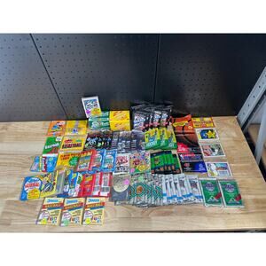 Large Lot of Sealed Vintage Cards